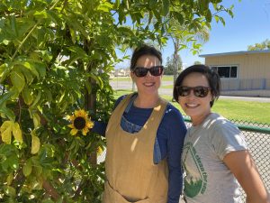 Lakeside teachers Bridget Mack and Adrienne Everett